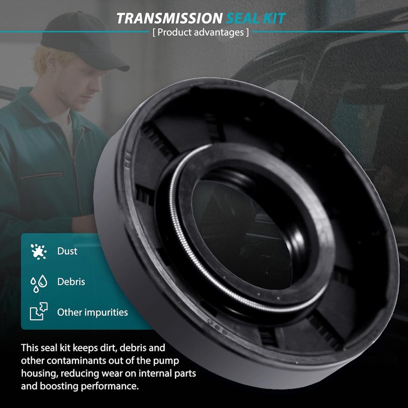 USHDHDID طقم خدمة ختم النقل OE:72994 يناسب Hydro-Gear ZT-2800/ZT-3100/ZT-3200/ZT-3400 - يشمل خواتم مضخة الشحن، طقم إعادة بناء وإصلاح - Image 4